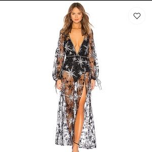 For Love and Lemons Stardust Maxi Dress